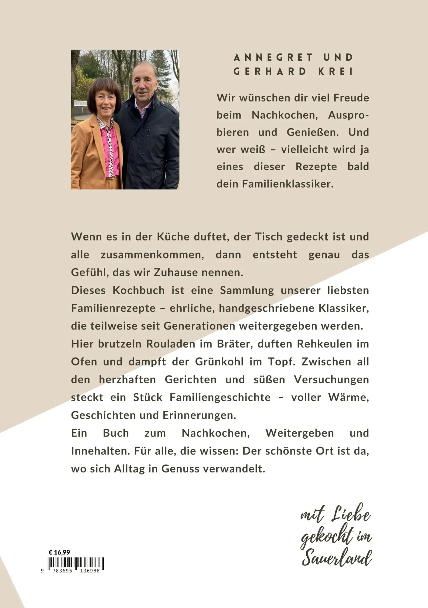 Rückseite: 9783695136988 | Echt. Herzhaft. Sauerland. | Rezepte die Generationen verbinden | Buch