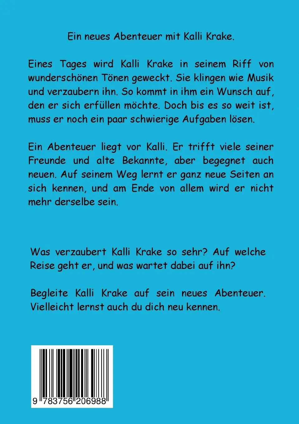 Rückseite: 9783756206988 | Kalli Krake - Der Zauber der Wale | Stephanie Leloup | Taschenbuch