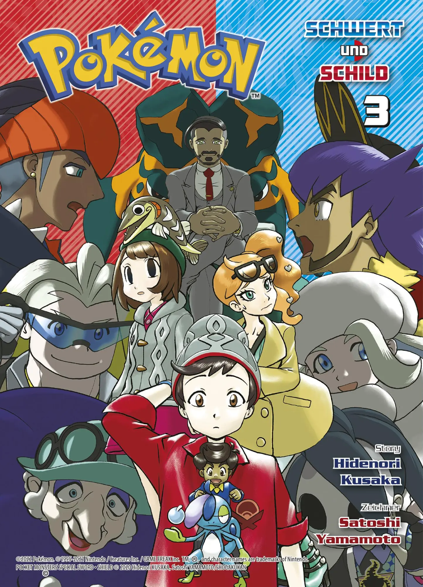 Cover: 9783741627088 | Pokémon - Schwert und Schild 03 | Hidenori Kusaka (u. a.) | Buch