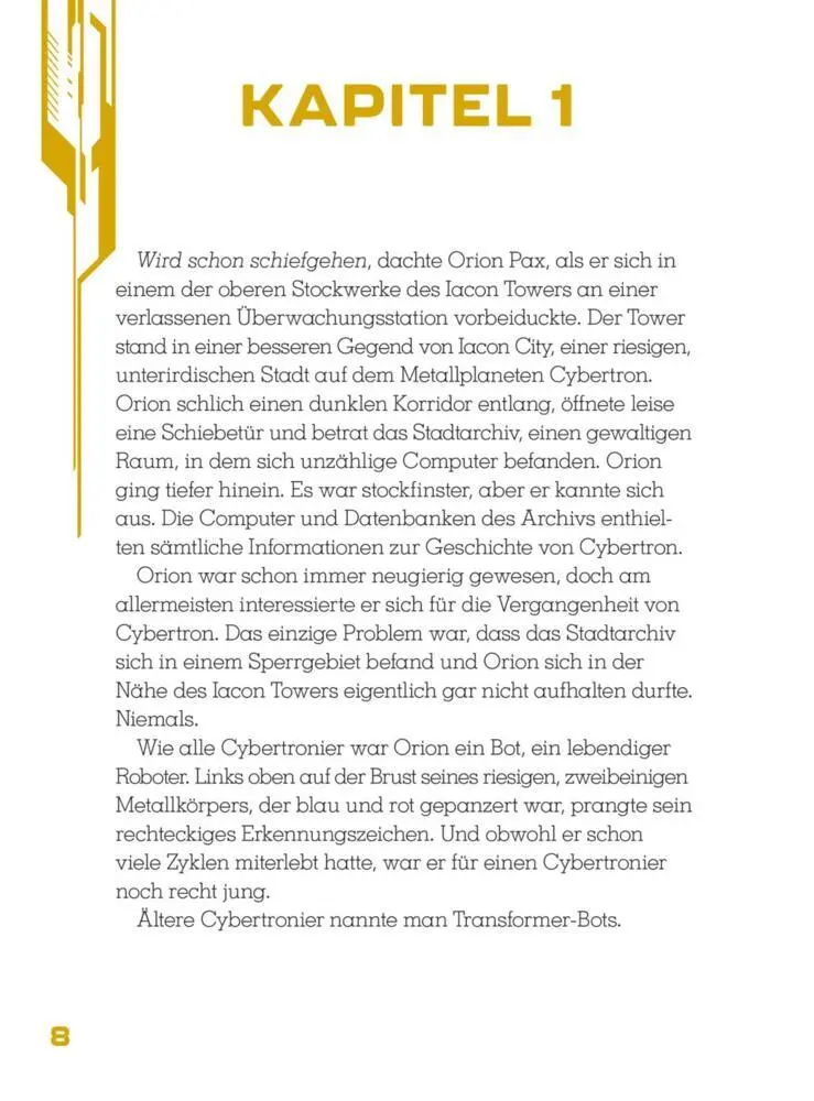 Bild: 9783845127088 | Transformers One: Das Buch zum Film | Buch | 144 S. | Deutsch | 2024