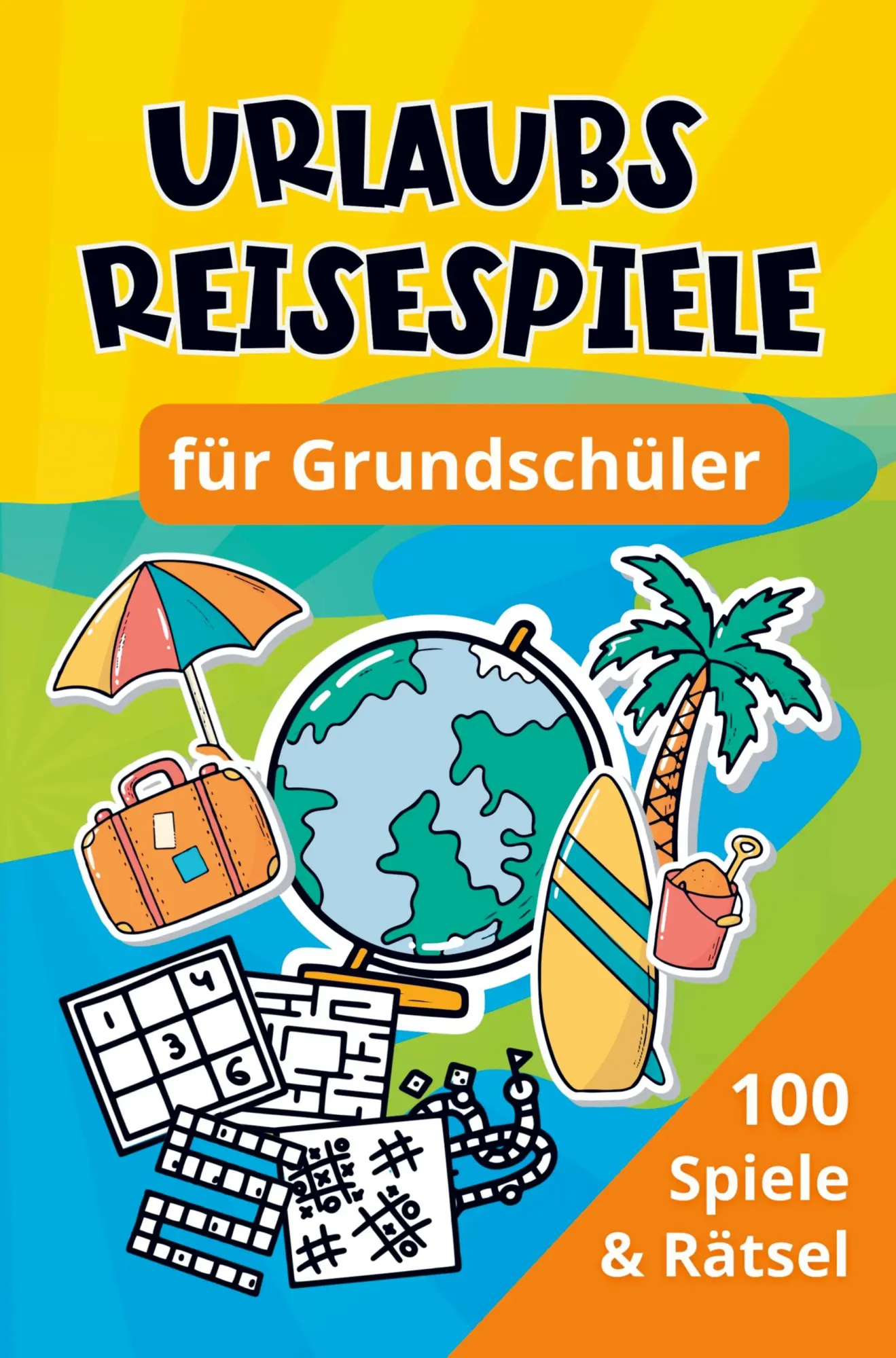 Cover: 9789403747088 | Urlaubs Reisespiele für Grundschüler | Frederick Lober | Taschenbuch