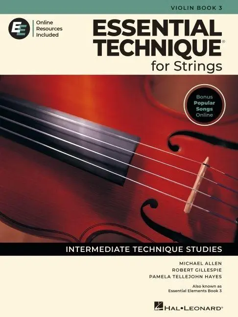 Cover: 9798350137088 | Essential Technique for Strings - Violin Book 3 with Online Resources