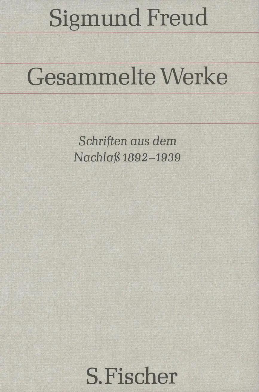 Cover: 9783100227188 | Schriften aus dem Nachlaß 1892-1938 | Sigmund Freud | Buch | 182 S.