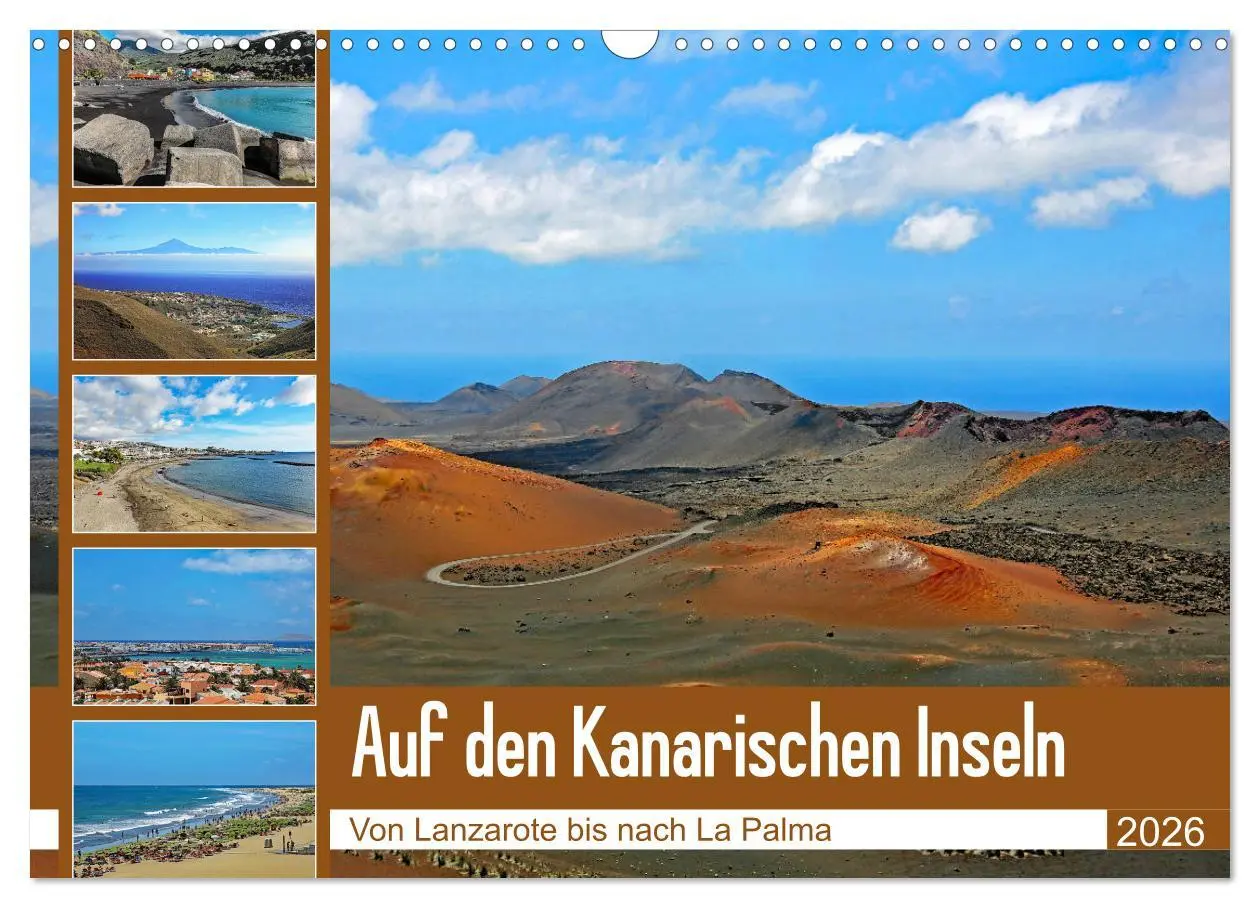 Cover: 9783457727188 | Auf den Kanarischen Inseln (Wandkalender 2026 DIN A3 quer),...