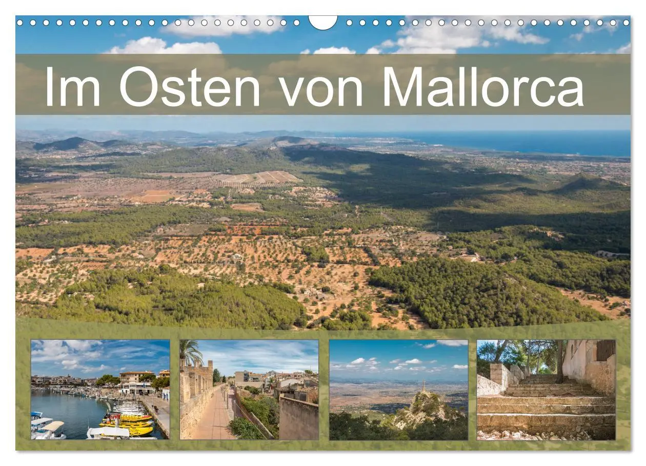 Cover: 9783457897188 | Im Osten von Mallorca (Wandkalender 2026 DIN A3 quer), CALVENDO...