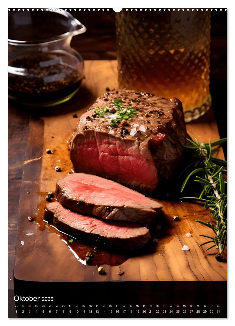 Bild: 9783516297188 | Meat Lovers - Köstliche Grill Abenteuer (Wandkalender 2026 DIN A2...