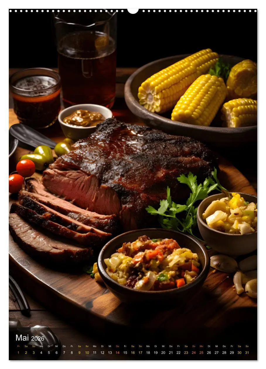 Bild: 9783516297188 | Meat Lovers - Köstliche Grill Abenteuer (Wandkalender 2026 DIN A2...