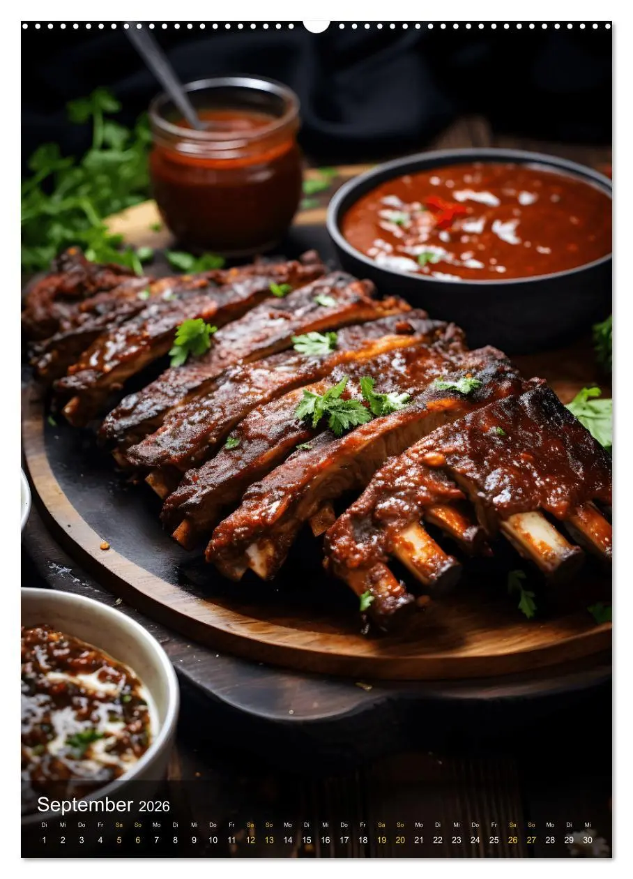 Bild: 9783516297188 | Meat Lovers - Köstliche Grill Abenteuer (Wandkalender 2026 DIN A2...