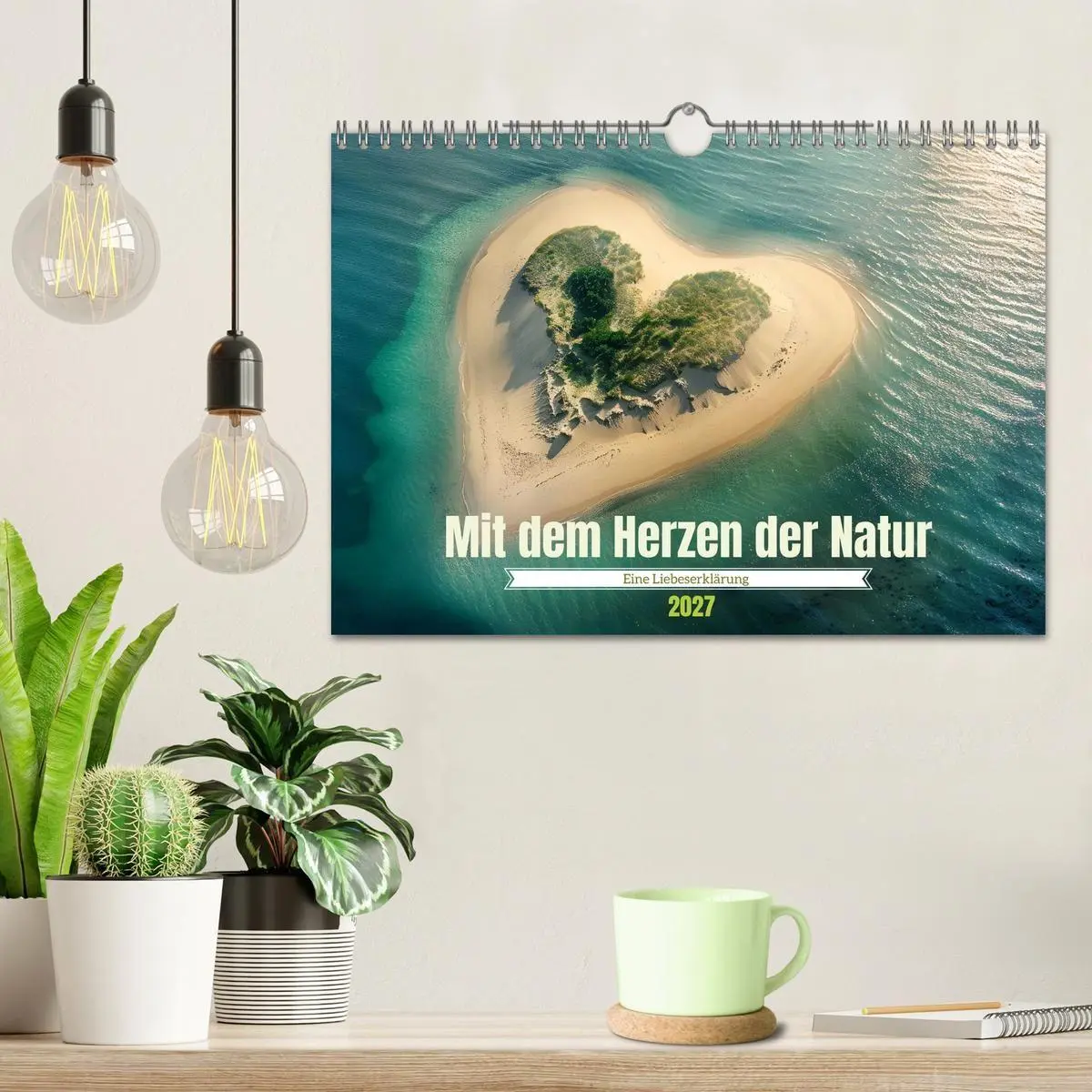 Bild: 9783569077188 | Mit dem Herzen der Natur (Wandkalender 2027 DIN A4 quer), CALVENDO...