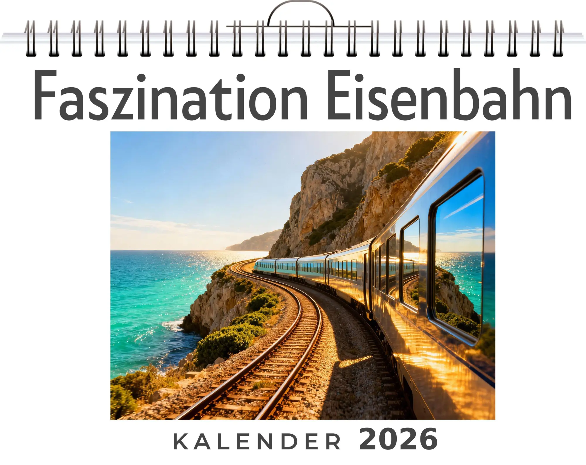 Cover: 9783695327188 | Faszination Eisenbahn | Florian Scholz | Kalender | Deutsch | 2026