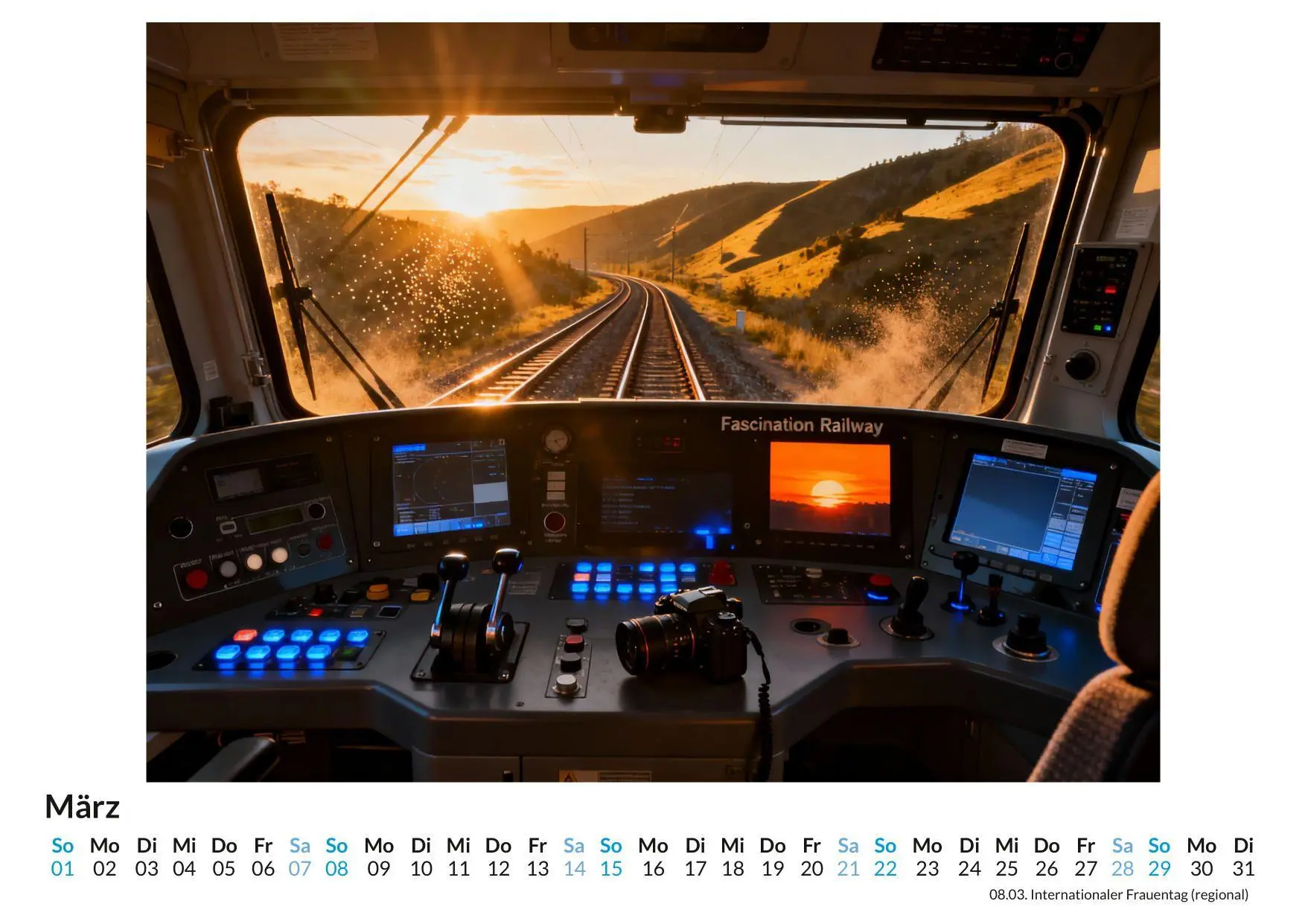 Bild: 9783695327188 | Faszination Eisenbahn | Florian Scholz | Kalender | Deutsch | 2026