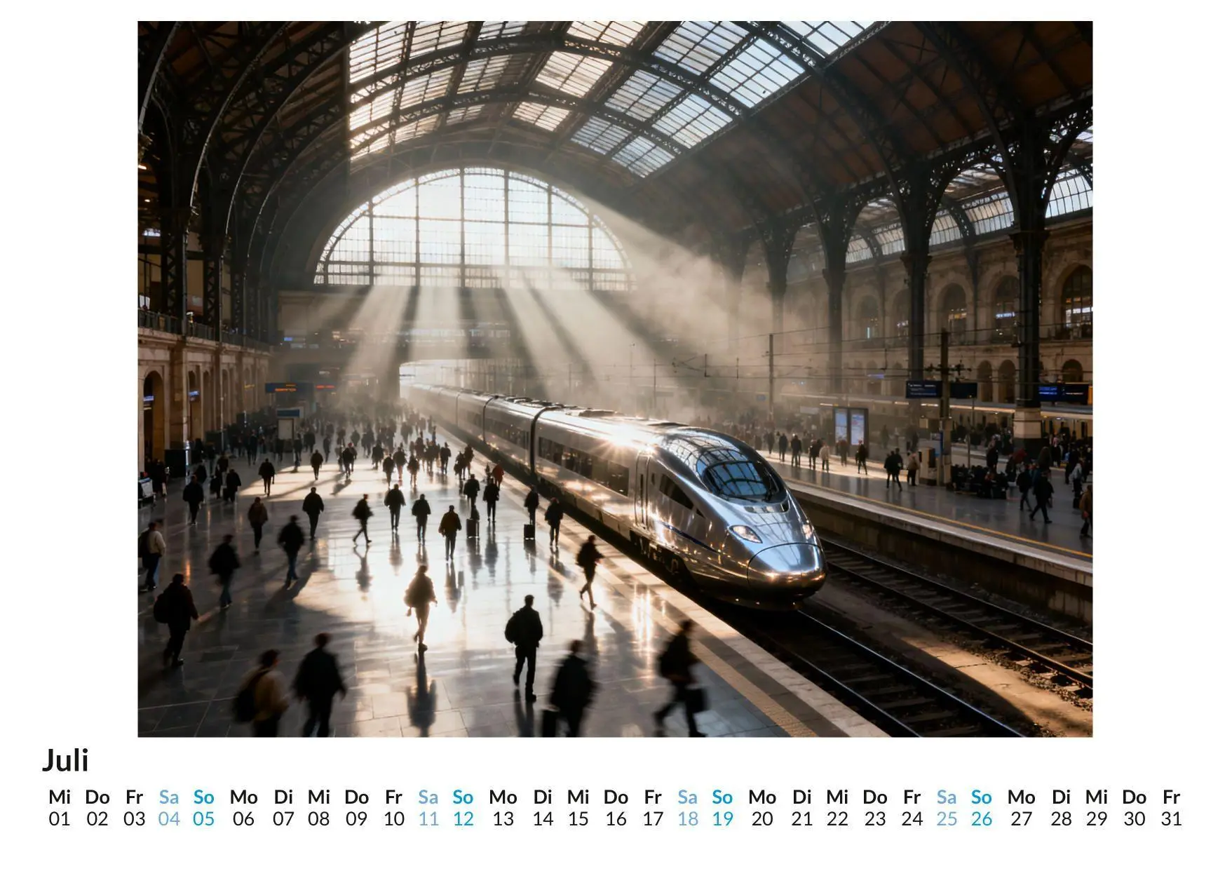 Bild: 9783695327188 | Faszination Eisenbahn | Florian Scholz | Kalender | Deutsch | 2026