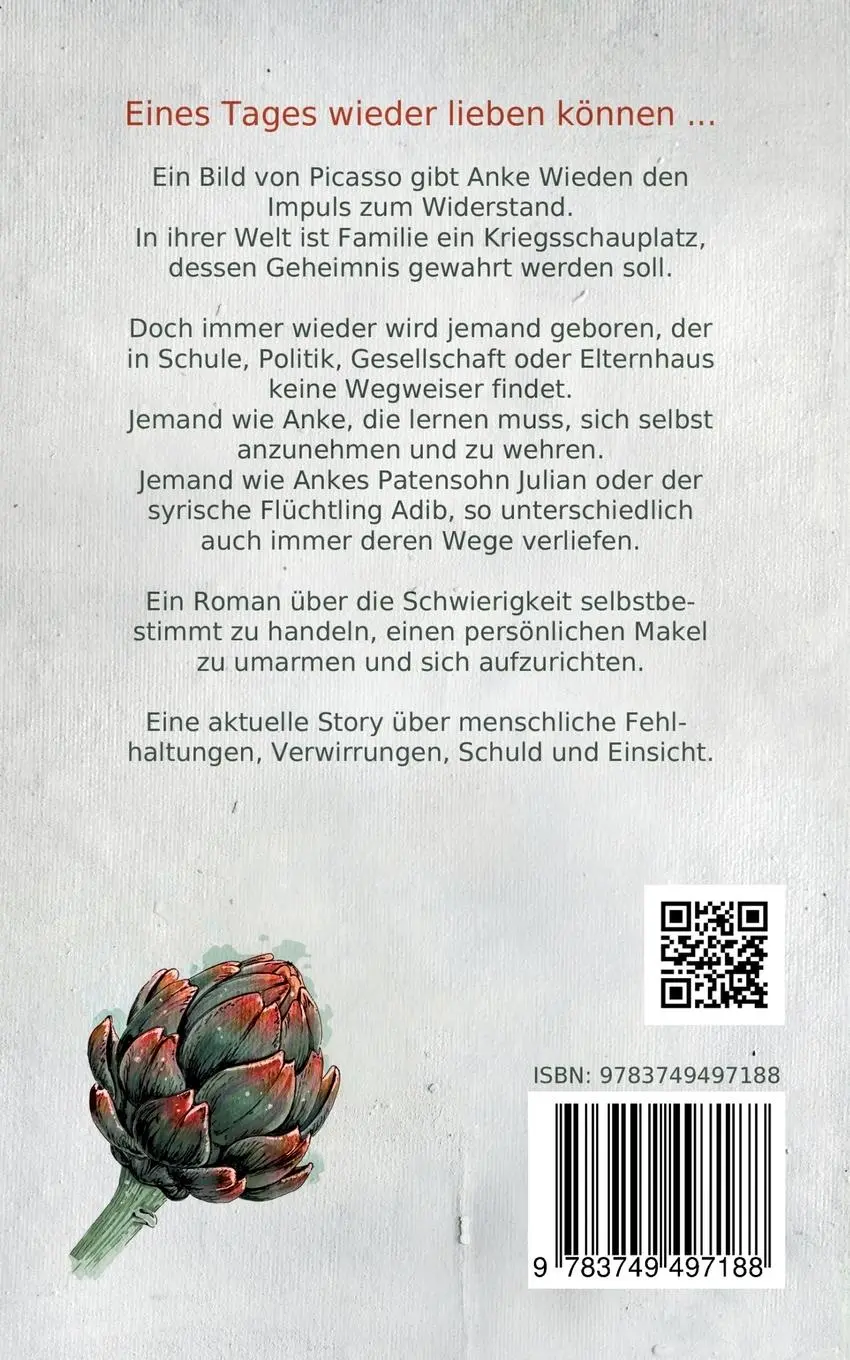 Rückseite: 9783749497188 | Frau mit Artischocke | Hanna-Laura Noack | Taschenbuch | 396 S. | 2020