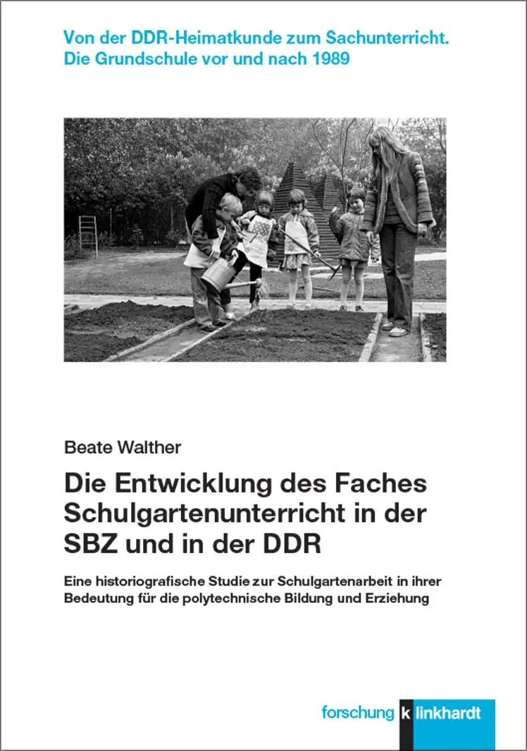 Cover: 9783781527188 | Die Entwicklung des Faches Schulgartenunterricht in der SBZ und in...