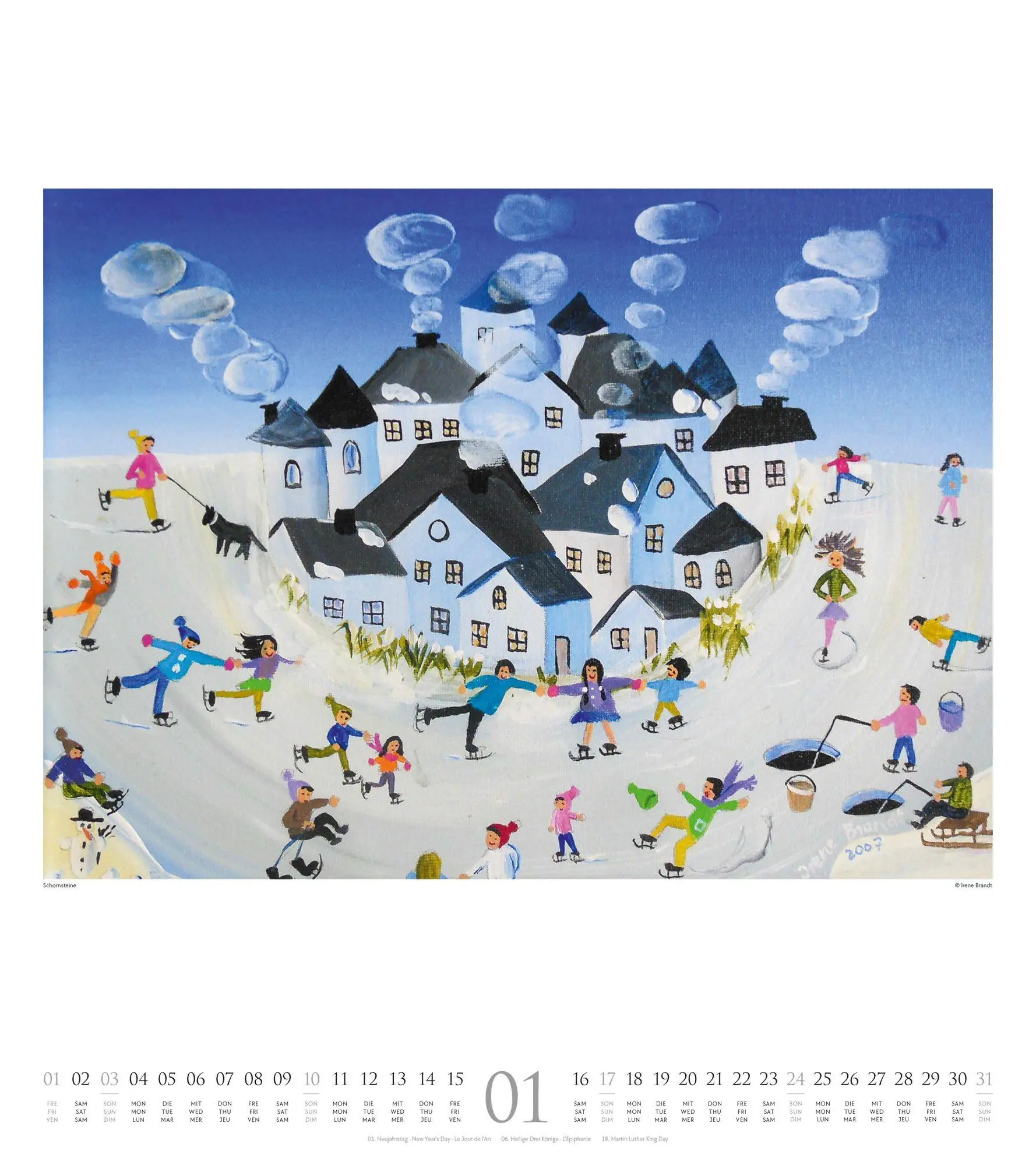 Bild: 9783838427188 | Naive Malerei Kalender 2027 | Ackermann Kunstverlag GmbH | Kalender