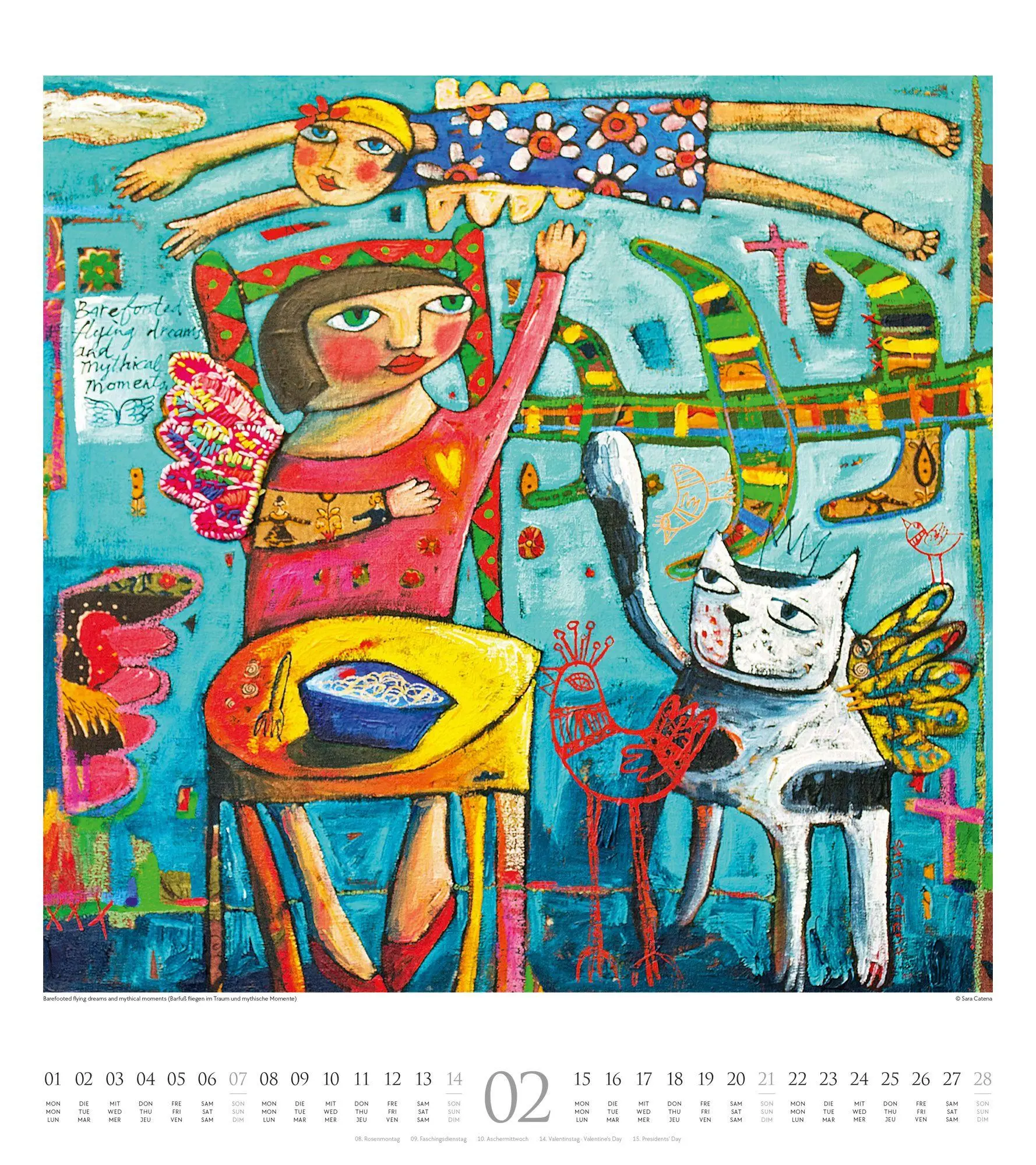 Bild: 9783838427188 | Naive Malerei Kalender 2027 | Ackermann Kunstverlag GmbH | Kalender