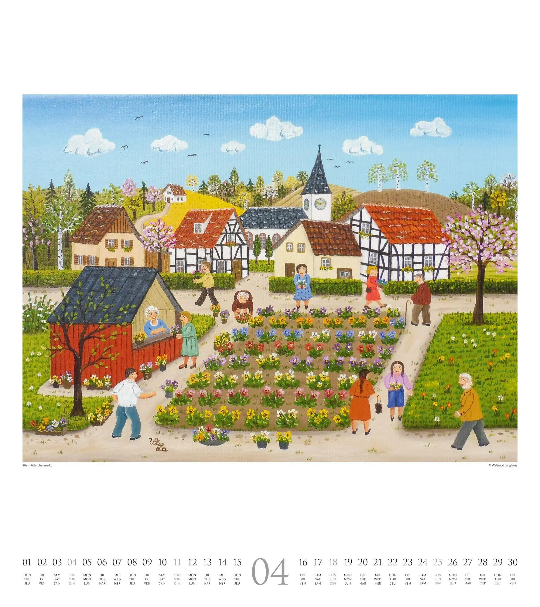 Bild: 9783838427188 | Naive Malerei Kalender 2027 | Ackermann Kunstverlag GmbH | Kalender