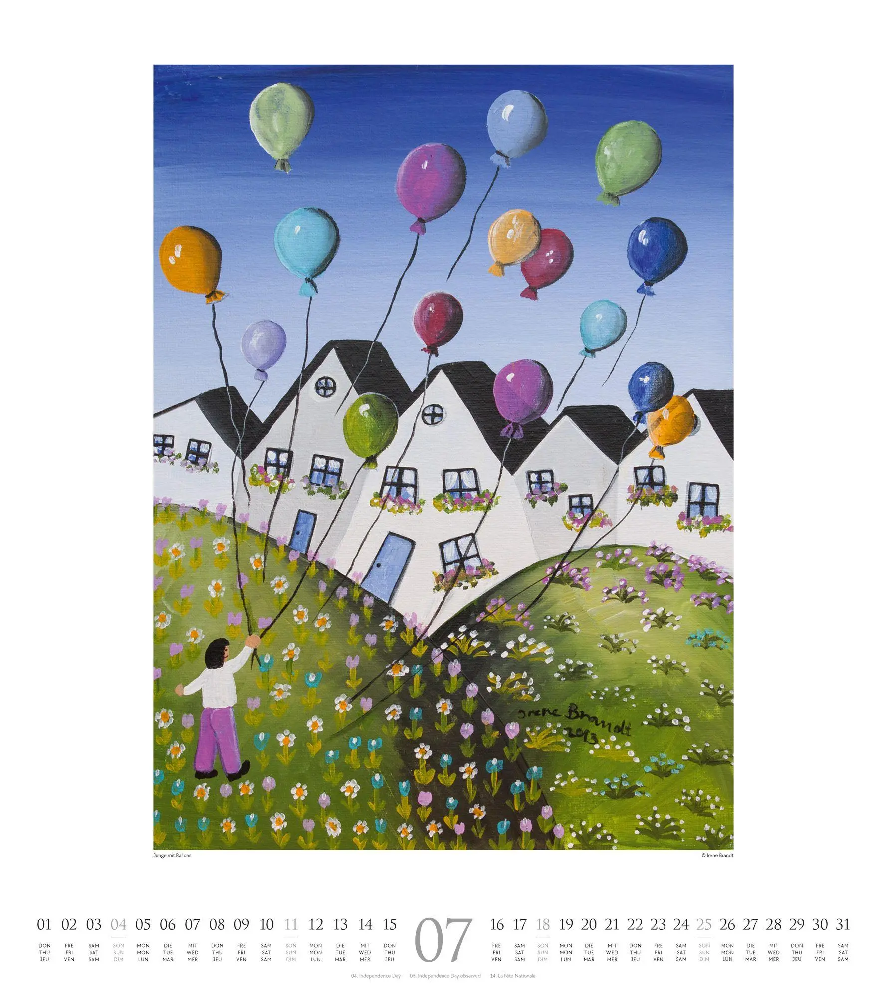 Bild: 9783838427188 | Naive Malerei Kalender 2027 | Ackermann Kunstverlag GmbH | Kalender