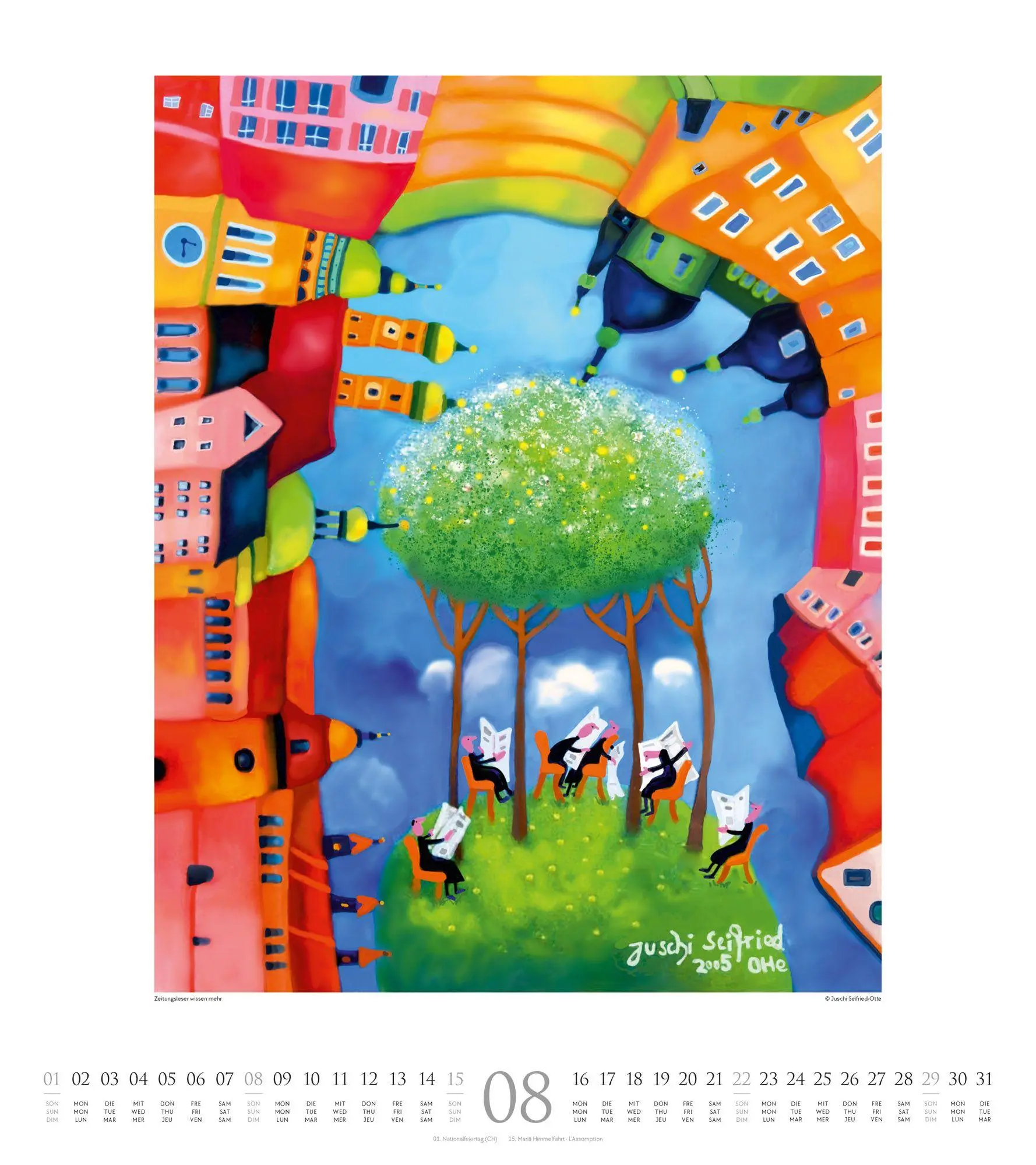 Bild: 9783838427188 | Naive Malerei Kalender 2027 | Ackermann Kunstverlag GmbH | Kalender