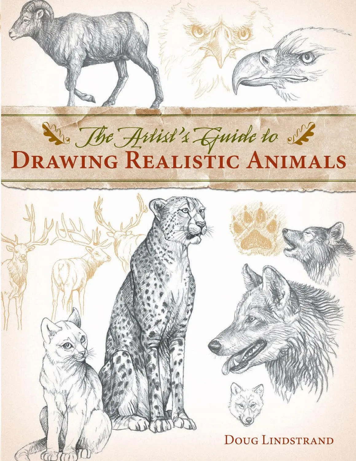 Cover: 9781581807288 | The Artist's Guide to Drawing Realistic Animals | Doug Lindstrand