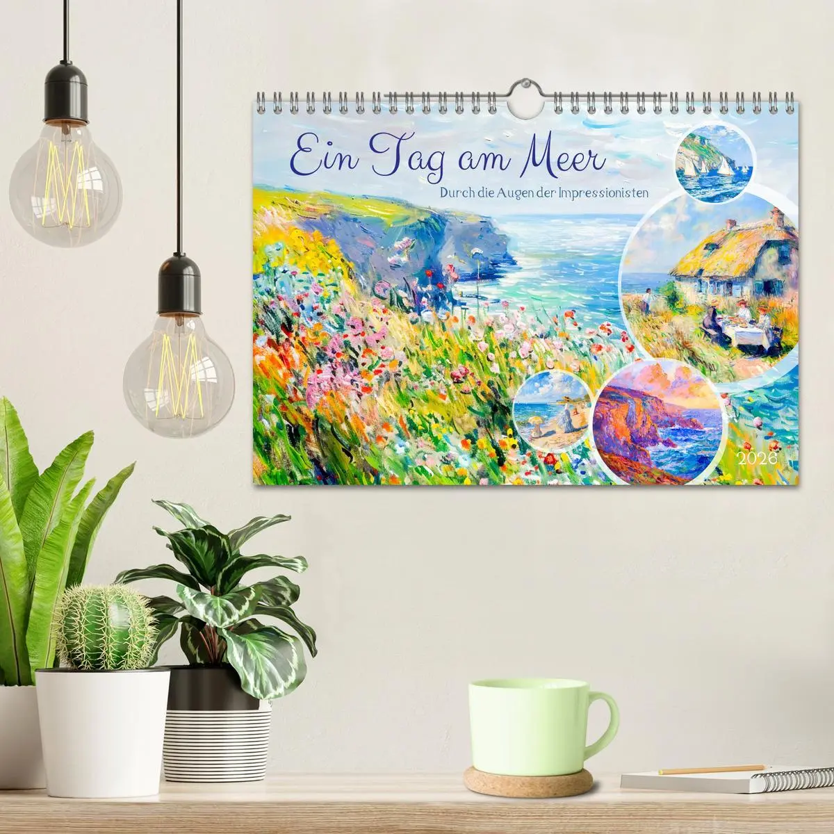 Bild: 9783457267288 | Ein Tag am Meer - Durch die Augen der Impressionisten (Wandkalender...