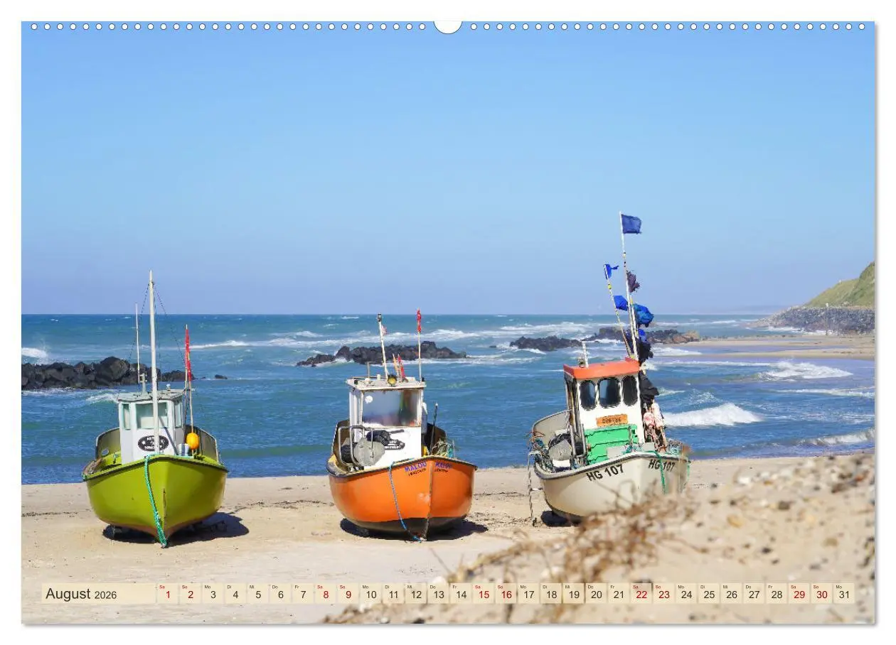 Bild: 9783457337288 | Nordjütlands Highlights (Wandkalender 2026 DIN A2 quer), CALVENDO...