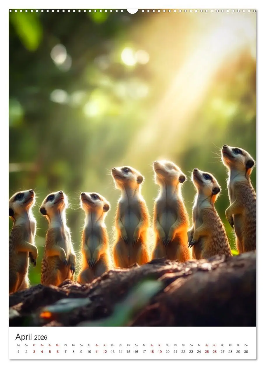 Bild: 9783457647288 | Wachsam, witzig, wunderbar! - Magische Momente mit Erdmännchen...