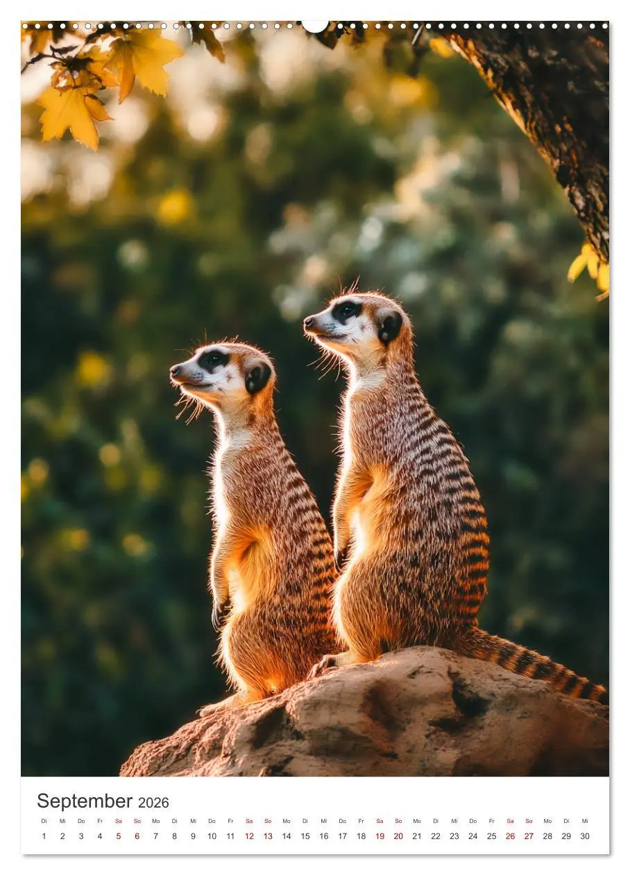 Bild: 9783457647288 | Wachsam, witzig, wunderbar! - Magische Momente mit Erdmännchen...
