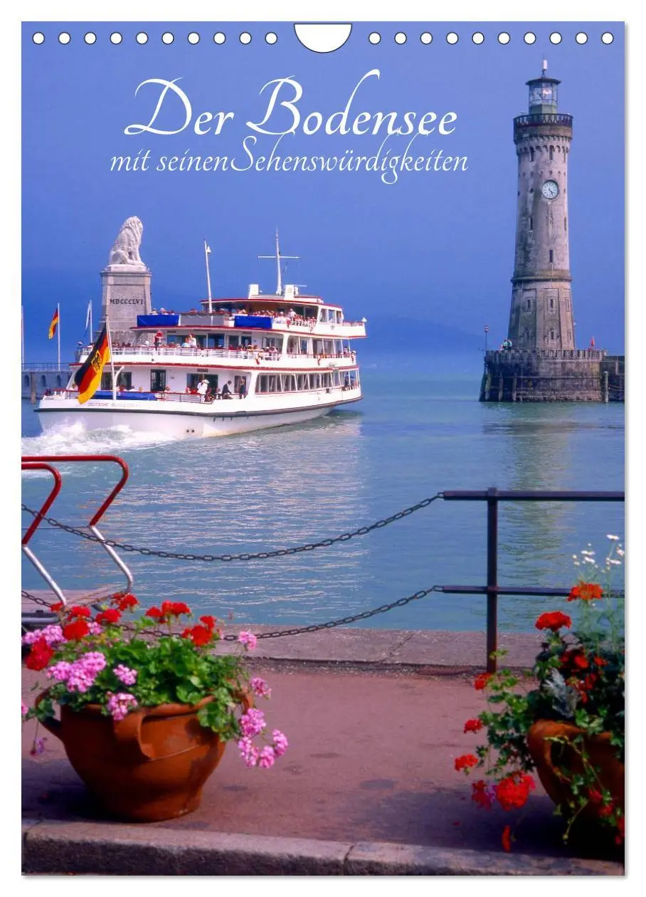 Cover: 9783516427288 | Der Bodensee mit seinen Sehenswürdigkeiten (Wandkalender 2026 DIN...