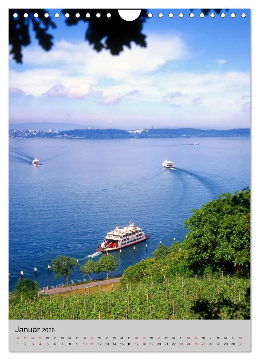 Bild: 9783516427288 | Der Bodensee mit seinen Sehenswürdigkeiten (Wandkalender 2026 DIN...
