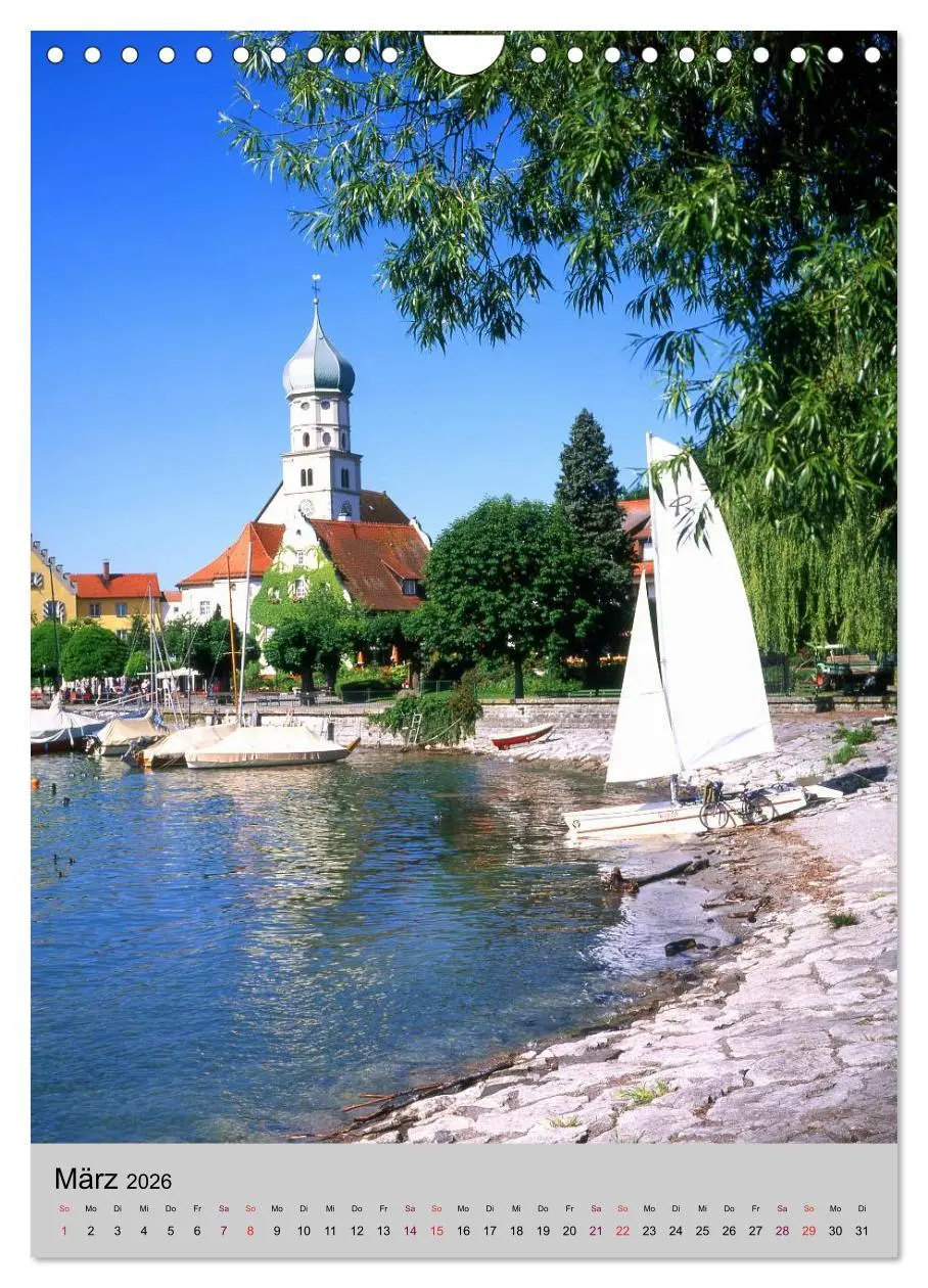 Bild: 9783516427288 | Der Bodensee mit seinen Sehenswürdigkeiten (Wandkalender 2026 DIN...