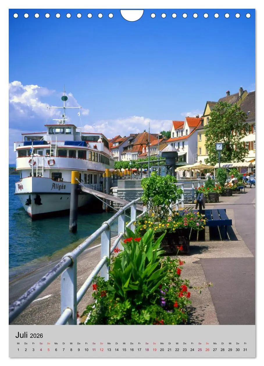 Bild: 9783516427288 | Der Bodensee mit seinen Sehenswürdigkeiten (Wandkalender 2026 DIN...