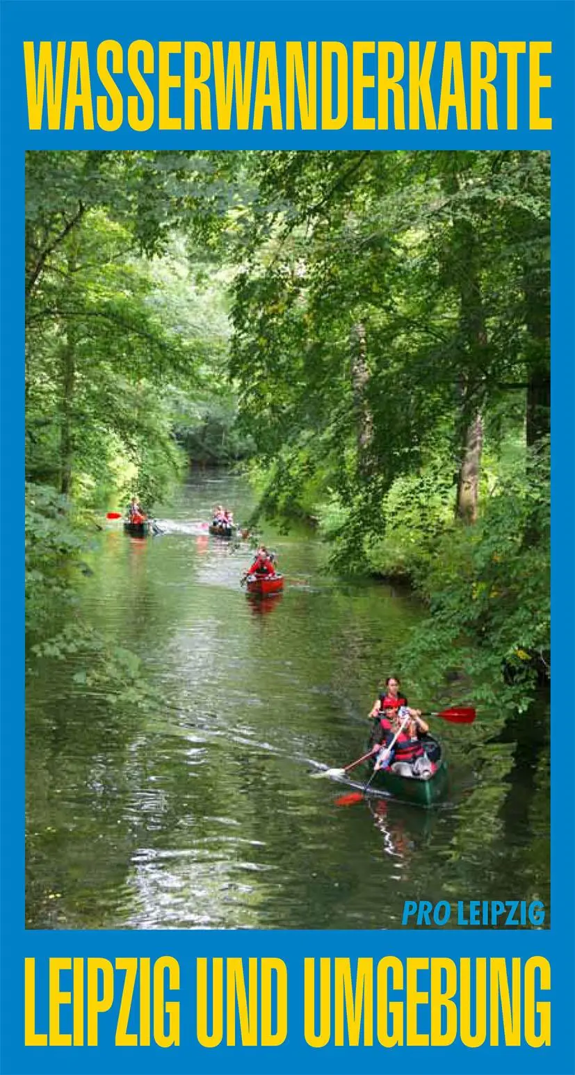 Cover: 9783945027288 | Wasserwanderkarte Leipzig und Umgebung | (Land-)Karte | Deutsch | 2021
