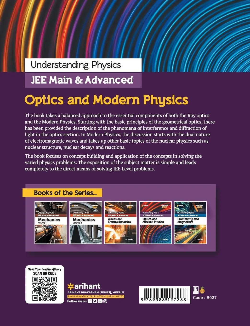 Rückseite: 9789388127288 | Understanding Physics JEE Main and Advanced Optics and Modern...