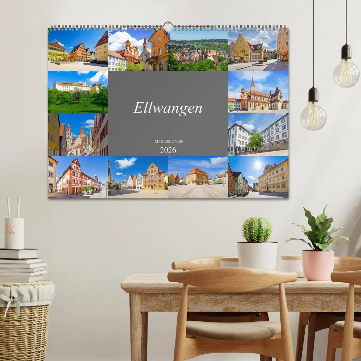 Bild: 9783457637388 | Ellwangen Impressionen (Wandkalender 2026 DIN A2 quer), CALVENDO...