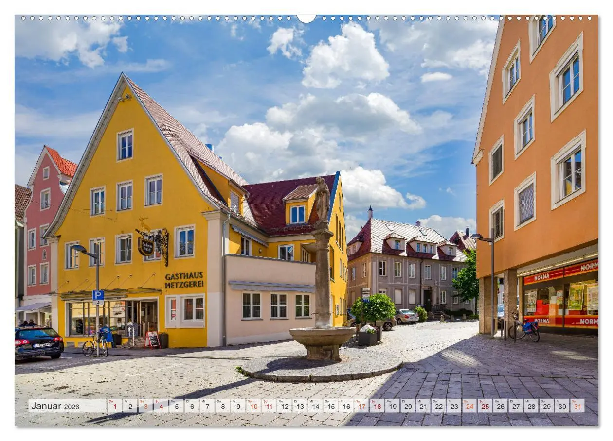 Bild: 9783457637388 | Ellwangen Impressionen (Wandkalender 2026 DIN A2 quer), CALVENDO...