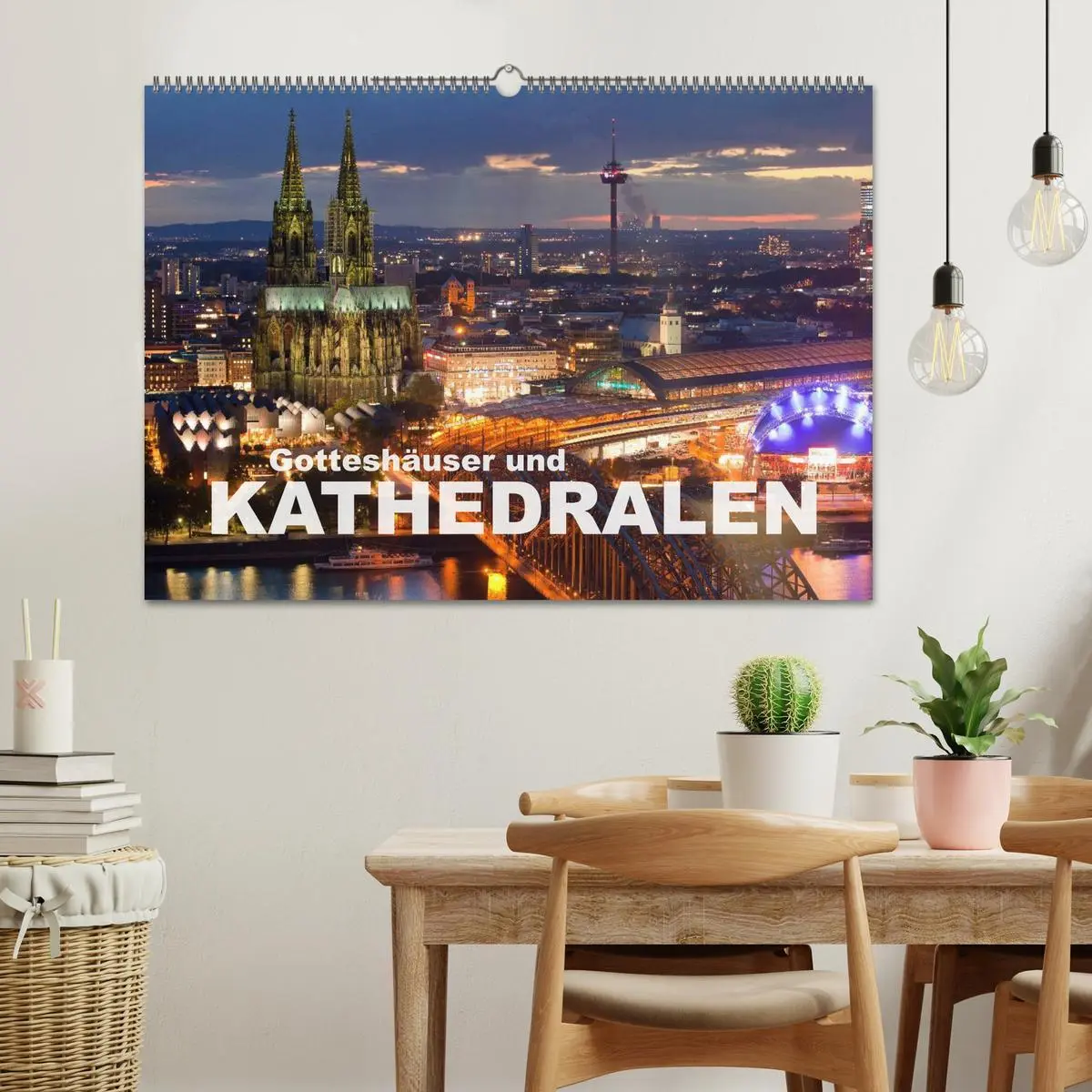 Bild: 9783516037388 | Gotteshäuser und Kathedralen (Wandkalender 2026 DIN A2 quer),...