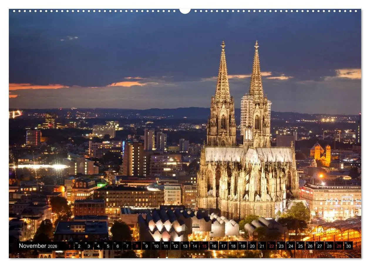 Bild: 9783516037388 | Gotteshäuser und Kathedralen (Wandkalender 2026 DIN A2 quer),...