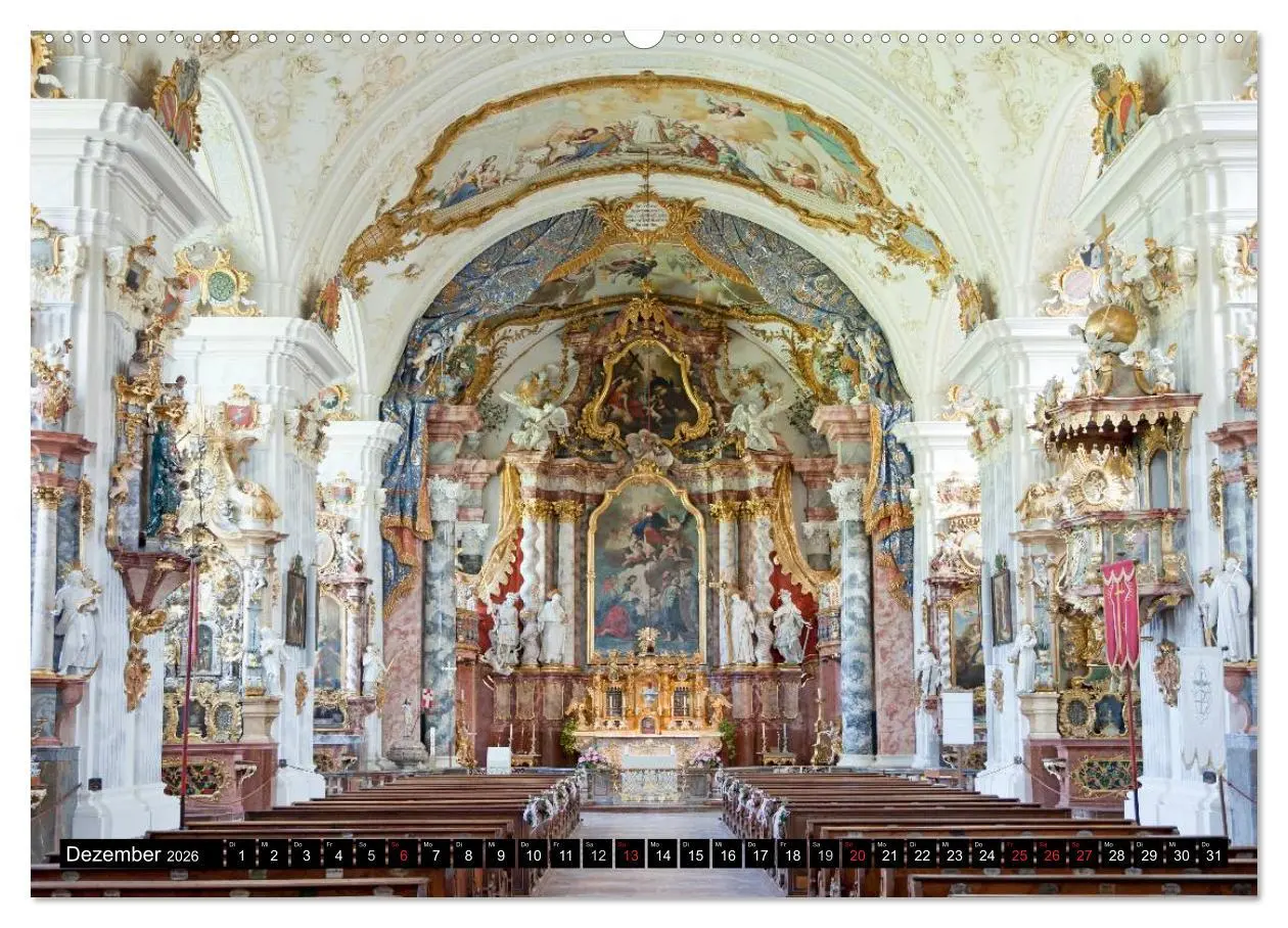 Bild: 9783516037388 | Gotteshäuser und Kathedralen (Wandkalender 2026 DIN A2 quer),...