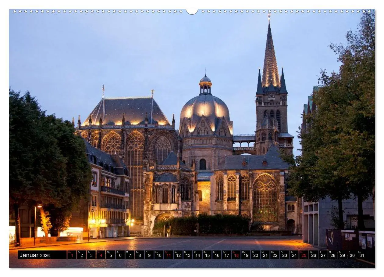 Bild: 9783516037388 | Gotteshäuser und Kathedralen (Wandkalender 2026 DIN A2 quer),...