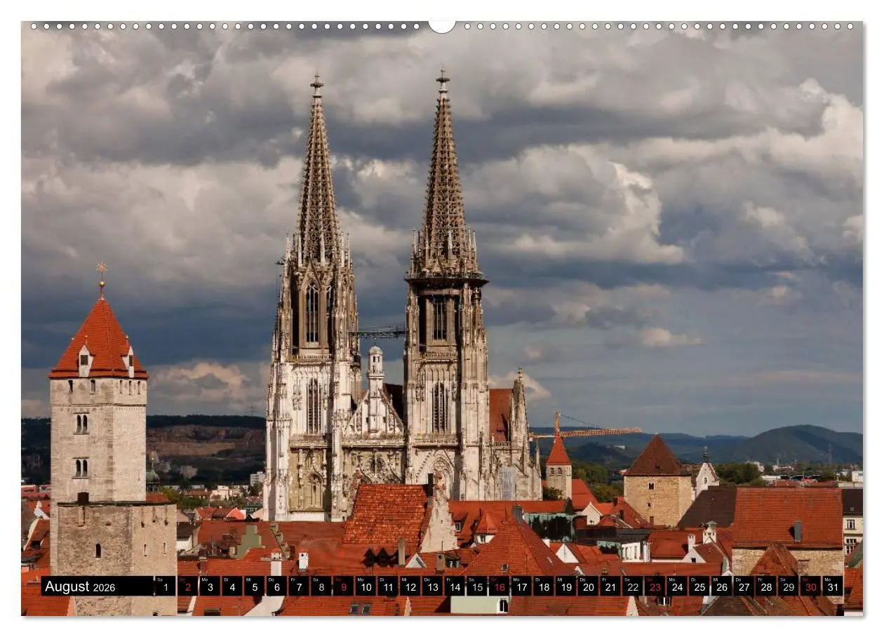 Bild: 9783516037388 | Gotteshäuser und Kathedralen (Wandkalender 2026 DIN A2 quer),...