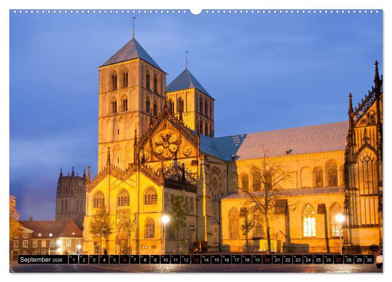 Bild: 9783516037388 | Gotteshäuser und Kathedralen (Wandkalender 2026 DIN A2 quer),...