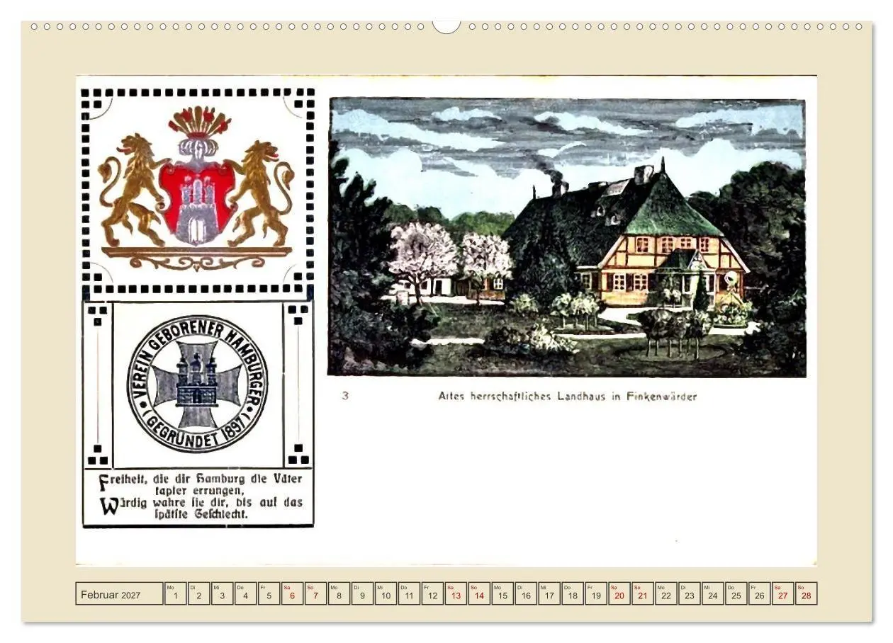 Bild: 9783516967388 | Gruß aus Finkenwerder (Wandkalender 2027 DIN A2 quer), CALVENDO...