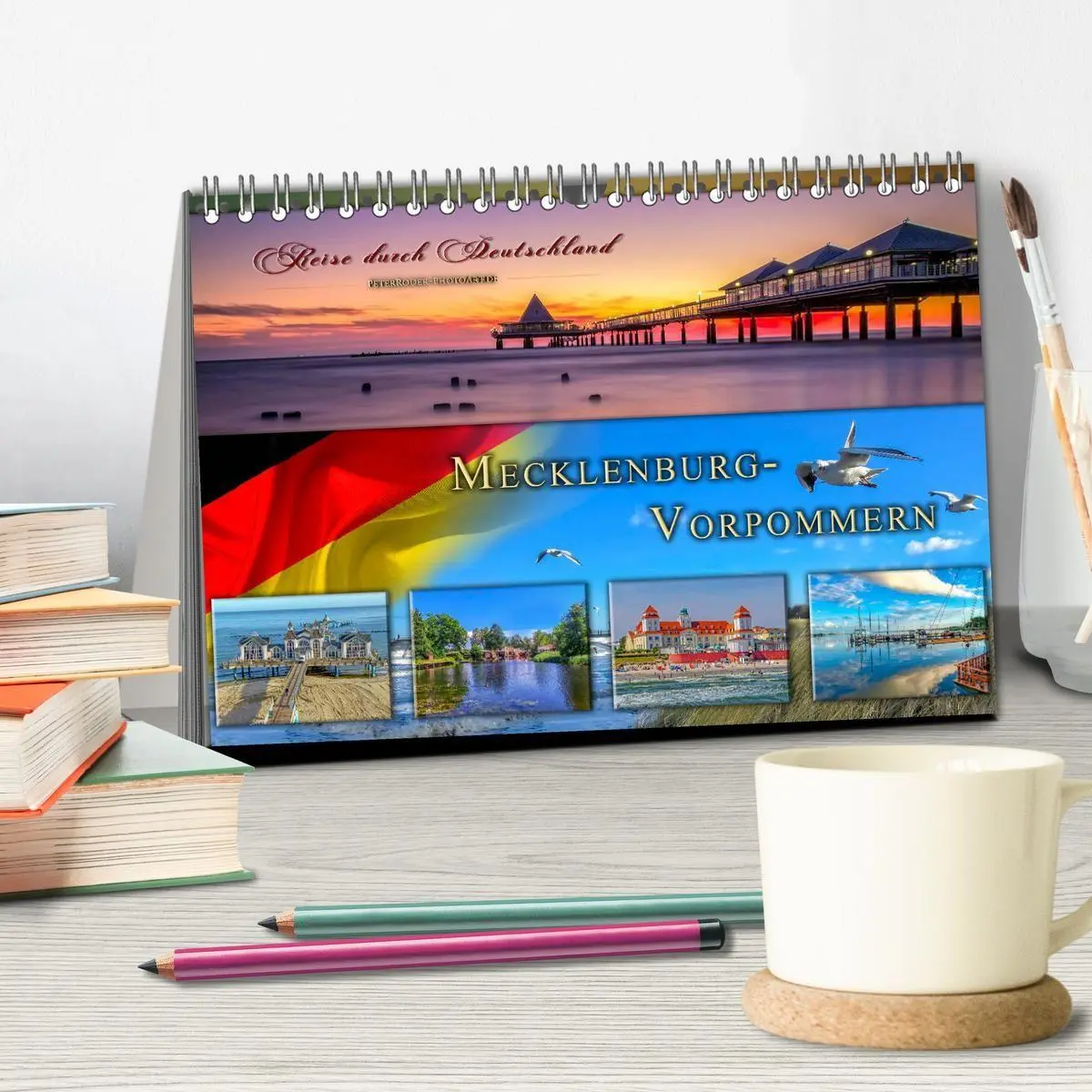 Bild: 9783569747388 | Reise durch Deutschland - Mecklenburg-Vorpommern (Tischkalender...