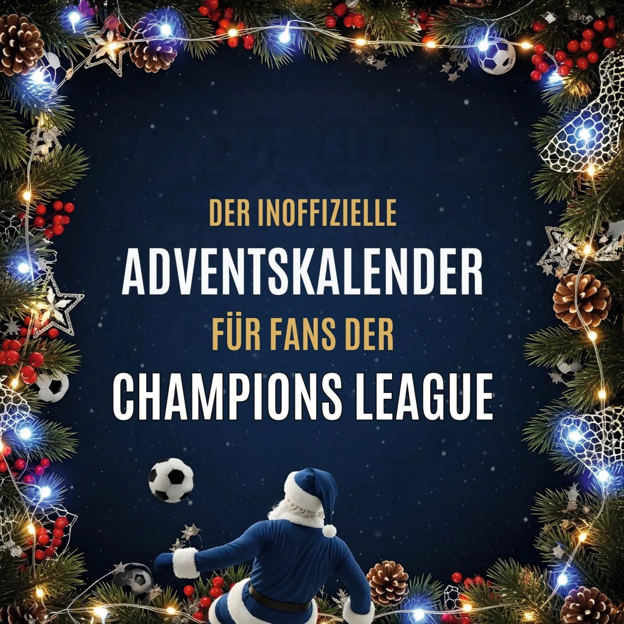 Cover: 9783695307388 | Der inoffizielle Adventskalender für Fans der Champions League | Buch