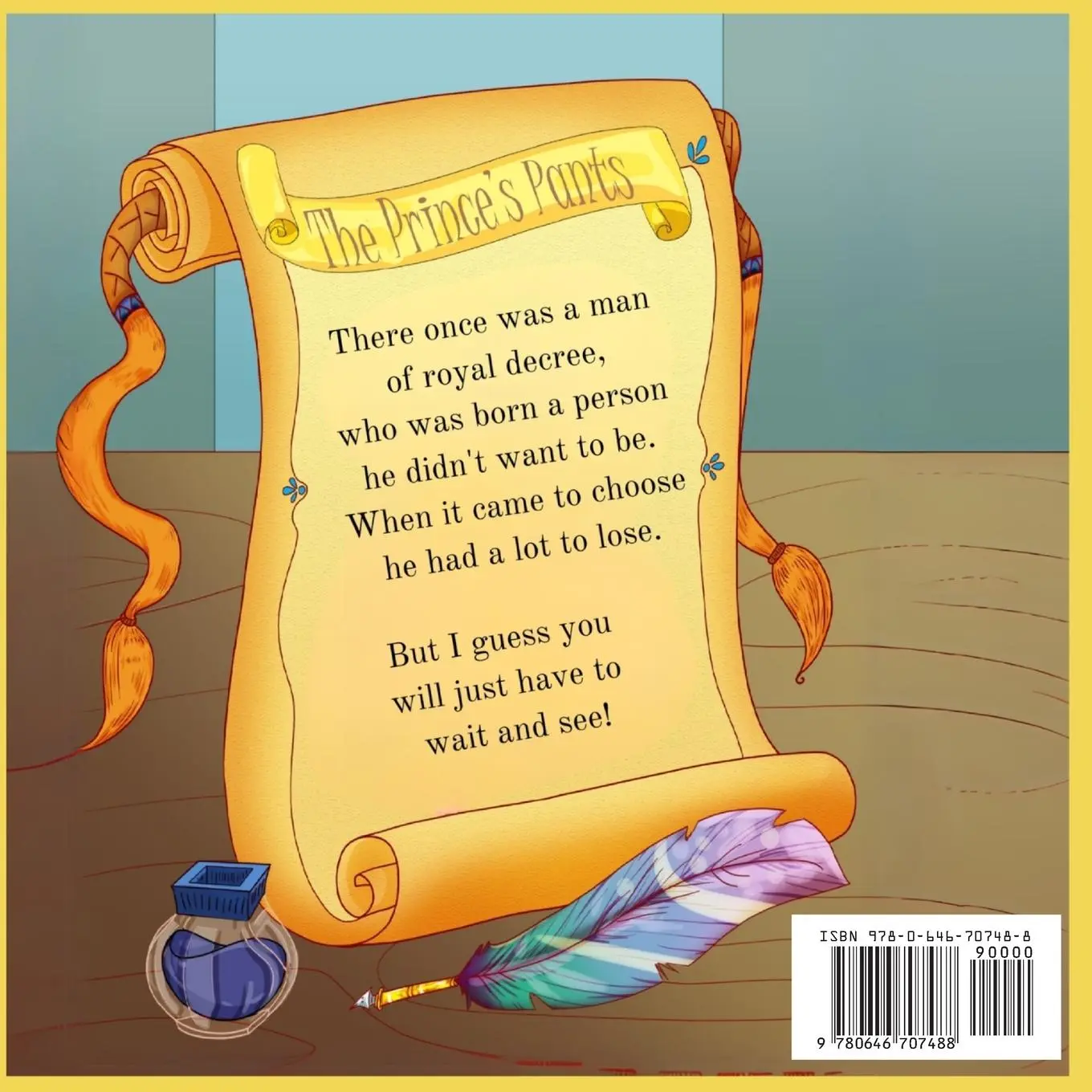 Rückseite: 9780646707488 | The Prince's Pants | Tegan Declark | Taschenbuch | Englisch | 2024