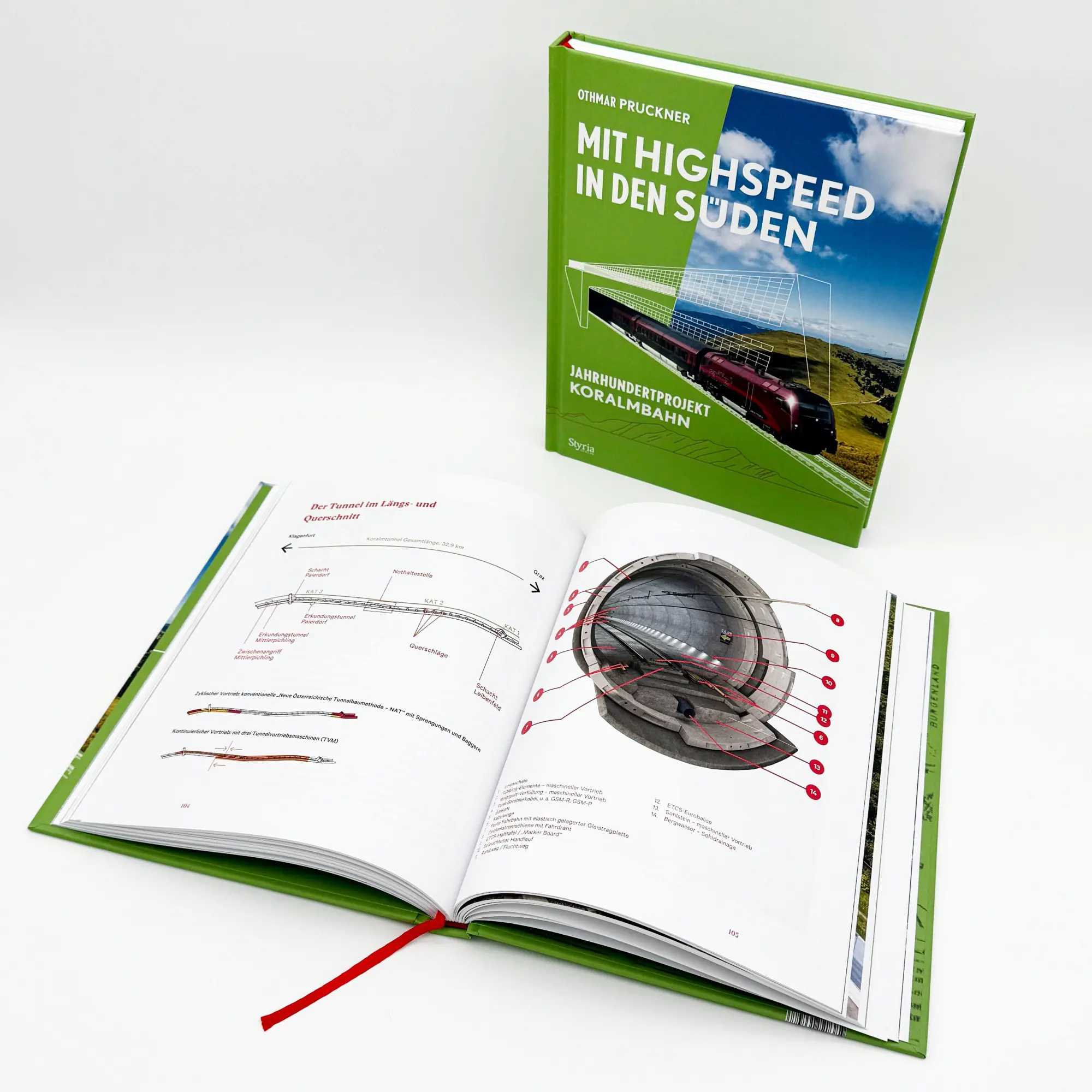 Bild: 9783222137488 | Mit Highspeed in den Süden | Jahrhundertprojekt Koralmbahn | Pruckner