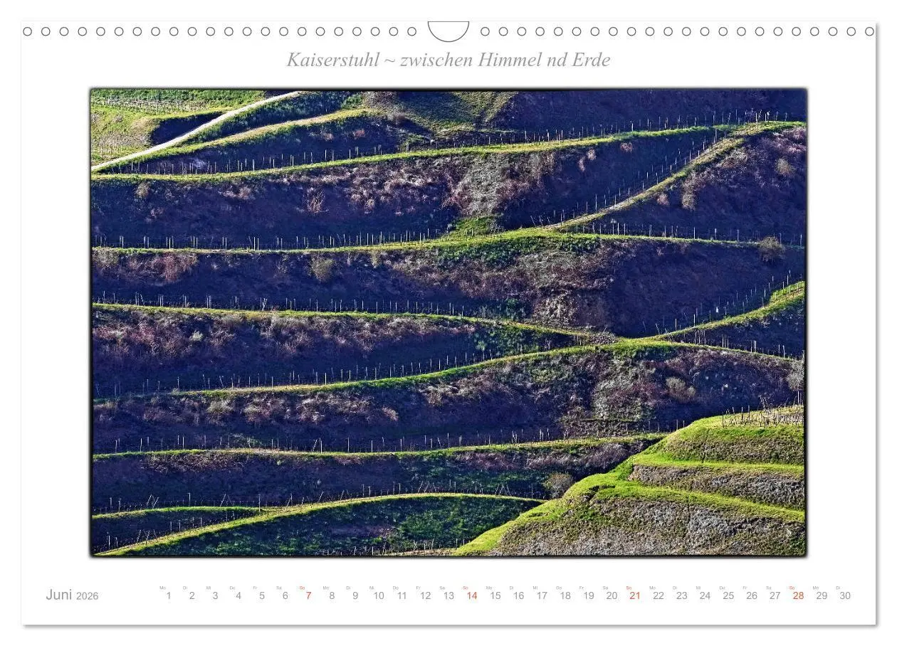 Bild: 9783457797488 | Kaiserstuhl zwischen Himmel und Erde (Wandkalender 2026 DIN A3...
