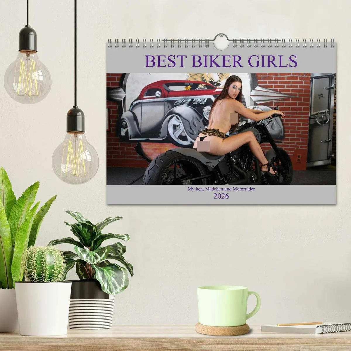 Bild: 9783457867488 | Best Biker Girls (Wandkalender 2026 DIN A4 quer), CALVENDO...