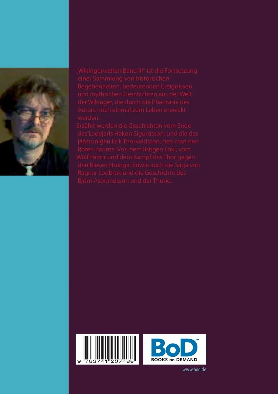 Rückseite: 9783741207488 | Wikingerwelten III | Rainer W. Grimm | Taschenbuch | 140 S. | Deutsch